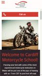 Mobile Screenshot of cardiffmotorcycleschool.co.uk